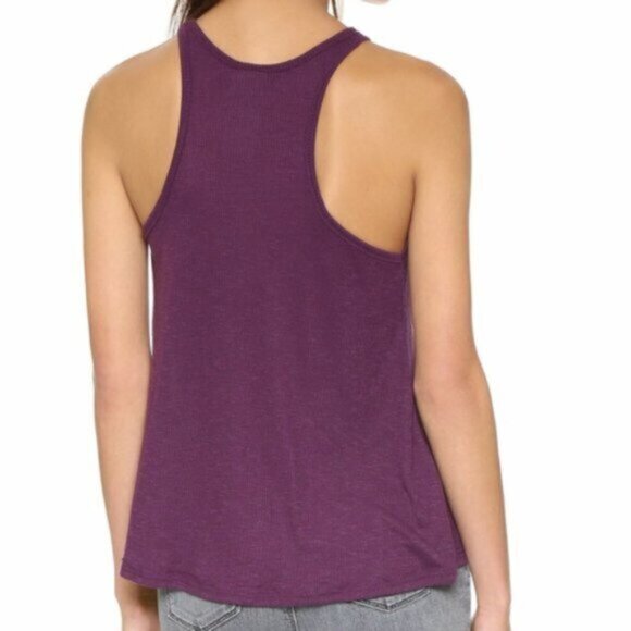 Free People Long Beach Ribbed Cotton Tank - Picture 2 of 3